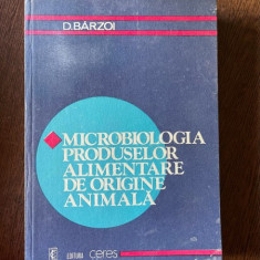 D. Barzoi - Microbiologia produselor alimentare de origine animala
