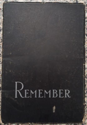 Remember - Mateiu Ion Caragiale// 1924, prima editie foto