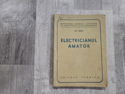 Electricianul amator de Gh.Rado foto