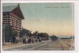 Carte postala circulata in anul 1910 Pucioasa