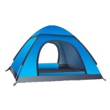 Cumpara ieftin Cort Automat de 3-4 Persoane Pentru Camping sau Plaja, Impermeabil, Rezistent UV, Plasa Anti-Tantari, Poliester 170T si Panza Oxford 210D, 200x200x135