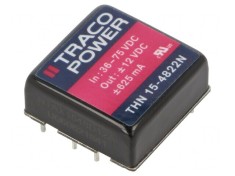 Convertor DC/DC 15W 36-75V la 12V/ -12V foto
