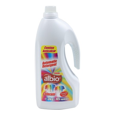 Detergent de rufe, lichid, Albio Color, 3L foto