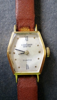K.206 CEAS DE DAMA PALLAS ORMO QUARTZ 572 HARLEY 5 JEWELS SWISS DEFECT foto