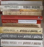 Lot 7 Romane Dumitru Popescu: Pumnul si Palma, Cenusa de Ornic, Muzeul de Ceara, Baletul Fantasmelor, Singuratatea Fantasmelor, Vitralii Incolore