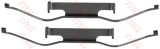 Set accesorii, placute frana VW TRANSPORTER V caroserie (7HA, 7HH, 7EA, 7EH) (2003 - 2016) TRW PFK534