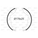 Valeo Set saboti frana, frana de mana