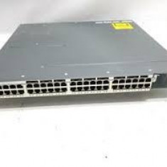 Switch Cisco Catalyst Gigabit WS-C3750X-48T-S V02 Layer 2 2 x FAN 2 X PSU 350W