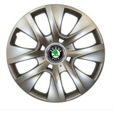 Cumpara ieftin Set 4 Capace Roti R14, Potrivite Jantelor de 14 inch, Pentru Skoda, Model 225