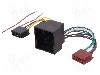 Cablu adaptor ISO, Citro&euml;n, Peugeot -