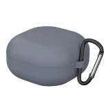 Husa THD pentru protectia castilor Samsung Galaxy Buds2 Pro, culoarea gri cu carlig de prindere