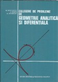 Cumpara ieftin Culegere de probleme de geometrie analitica si diferentiala - M. Bercovici, S. Rimer
