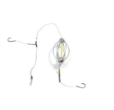 Montura pescuit crap si caras cu momitor de 20 gr foto