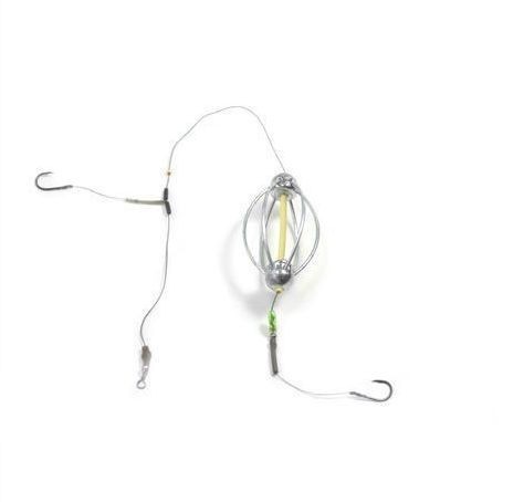 Montura pescuit crap si caras cu momitor de 20 gr