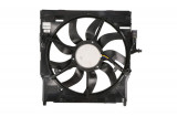 GMV radiator electroventilator BMW X5 E70, 2007-2013, X5 M; xDrive50i, motor 4.4 V8 T, benzina, cutie automata, cu AC, 850W; 520 mm; 3 pini