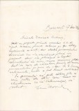 A1573 Scrisoare către Lucian Bolcaș din partea Institutului de Demografie, 1938