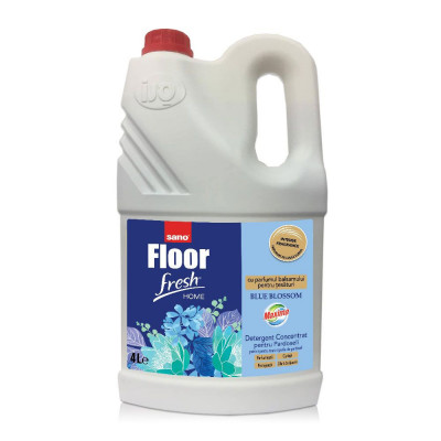 Detergent pardoseli,Sano Floor Fresh Home Blue Blossom 4L foto