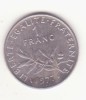 Franța 1 franc 1977, Europa, Nichel