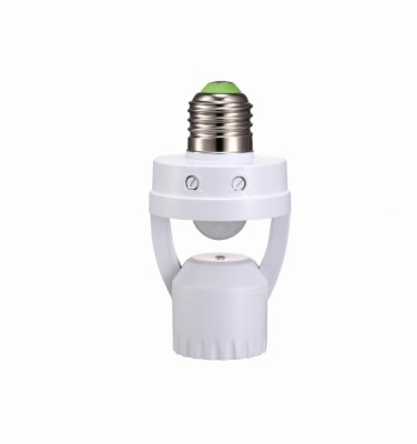 Soclu lampa dulie bec cu senzor de miscare E27 360 max 60W 6m, 10s-5m foto