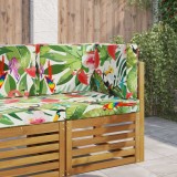 vidaXL Perna pentru canapea de exterior 3 pcs colorat Poliester 900757