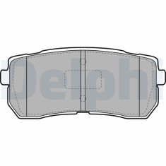 DELPHI LP2095 set placute frana,frana disc