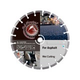 Cumpara ieftin Disc Diamantat pentru Asfalt - Taiere Umeda, Red Mountain, D 350 mm, Dimensiunea Segmentului: 40x3.0x8/10 mm, 18 Segmente
