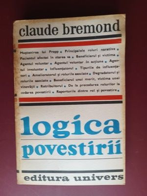 Logica povestirii- Claude Bremond foto