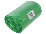 Saci de gunoi verde 60L 50buc