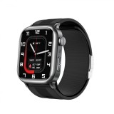 Cumpara ieftin Smartwatch iSEN TK66 Negru, 2.06 AMOLED, Monitor de tensiune arteriala cu pompa de aer, ECG, Ritm cardiac, oxigen in sange, somn si sanatate, Moduri s