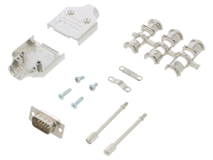 Conector D-Sub HD 15-Pin albă