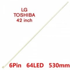 Bareta led , Televizor LG 42 inch , 1 bareta cu 64 led-uri