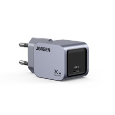 Incarcator rapid retea UGREEN Nexode Pro 30W USB-C GaN Fast Charger EU, 1 x USB-C, Gri