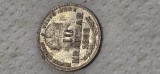 Ungaria 10 krajczar 1869 KB , argint