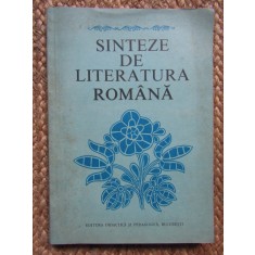Viorel Alecu - Sinteze de literatura romana