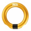 Petzl Ring Open Yellow Alpinism: Conector Aluminiu 23kN, Deschidere 11mm, 70g, Certificat CE EN 362 UKCA