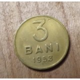 A. Romania RPR 3 bani 1953