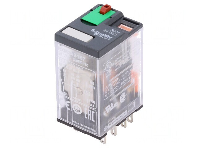 Releu Electromagnetic DPDT 24VAC 12A