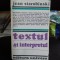 TEXTUL SI INTERPRETUL - JEAN STAROBINSKI