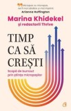 Timp ca sa cresti. Scapa de burnout prin stiinta micropasilor/Marina Khidekel