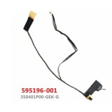 LCD LVDS Video flex cable 350401P00-GEK-G 595196-001 for HP Compaq CQ62 G62
