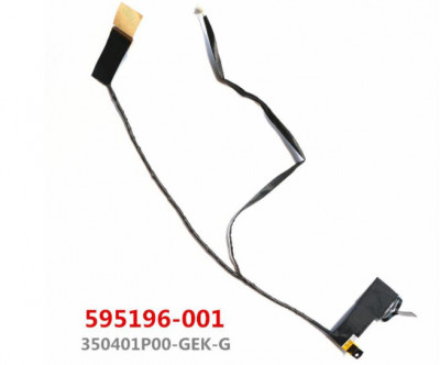 LCD LVDS Video flex cable 350401P00-GEK-G 595196-001 for HP Compaq CQ62 G62 foto