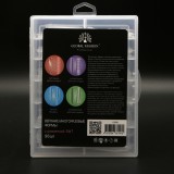 Cumpara ieftin Tipsuri reutilizabile pentru realizarea extensiilor, 4 in1, Global Fashion, set 96 buc