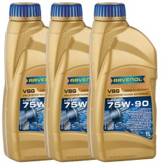 Pachet 3 litri ulei transmisie Ravenol VSG 75W90 GL4 GL5