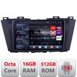 Navigatie Mazda 5 2010-2017 Edotec Kit-117 8 core QLED 2K 16+512 360 Android Waze USB Navigatie Internet Youtube Radio CarStore Technology