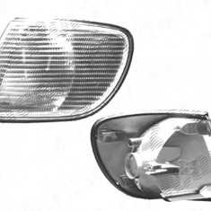 Lampa semnalizare fata Audi A6 (C4), 07.1994-10.1997, fata, Stanga, PY21W; alb; cu suport becuri, TYC