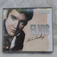 CD x3 original Elvis Presley,Legendary