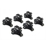 Accesorii fixare grilaj Cruz Safari pentru bare aluminiu, set 6 buc