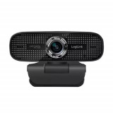 Camera Web Logilink UA0378, Full-HD, USB, microfon dual, Negru