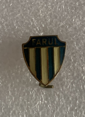 Insigna fotbal Farul varianta foto