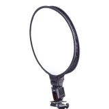Mini softbox circular 40cm pentru blitz speedlite foto